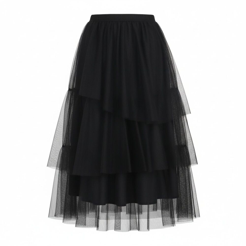 Black Tulle Skirt